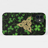 ブラックアイリッシュ結び糸細工 Case-Mate iPhoneケース (裏面(横))