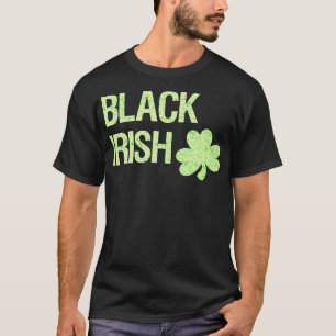 ブラックアイリッシュSt patricks dayとシャムロック Tシャツ