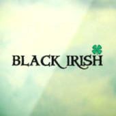 ブラックアイリッシュwクローバーの窓はフロントスティックを取り付ける ウィンドウサイン (シート3)