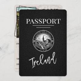 ブラックアイルランドパスポート日付の保存 セーブザデート