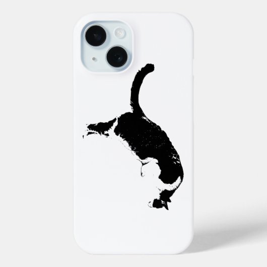 ブラックアウトキャット Case-Mate iPhoneケース (裏面)