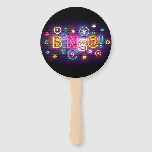 ブラックアウト・ビンゴ・ファン ハンドファン (正面)