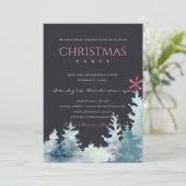 ブラックアクアパインツリー雪の森クリスマスパーティー シーズンカード (スタンド正面)