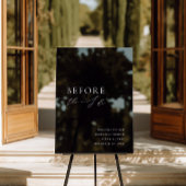 ブラックアクリルリハーサルディナーウェルカムサイン アクリルサイン