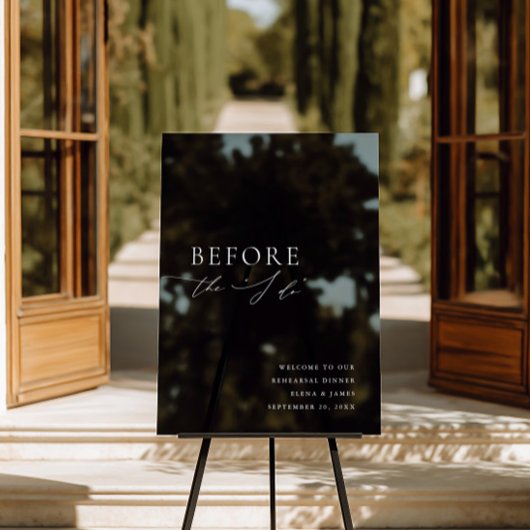 ブラックアクリルリハーサルディナーウェルカムサイン アクリルサイン