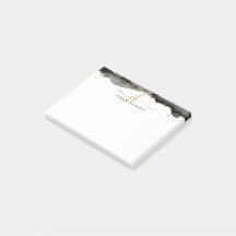 ブラックアゲテゲード金ゴールドグリッタースクリプトモノグラム