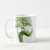 ブラックアゲハチョウキャタピラ食べーズパセリ コーヒーマグカップ (左)