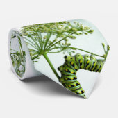 ブラックアゲハチョウキャタピラ食べーズパセリ ネクタイ (ロール)