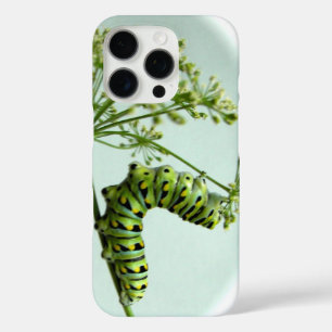 ブラックアゲハチョウキャタピラ食べーズパセリ iPhone 16 PROケース
