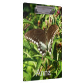 ブラックアゲハチョウバタフライ自然撮影 クリップボード (右)