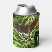 ブラックアゲハチョウバタフライ自然撮影 缶クーラー (缶正面)