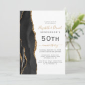 ブラックアゲート ブラックゴールド 50周年記念 招待状 (スタンド正面)