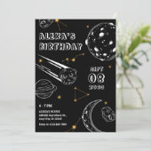 ブラックアストロジー ムーンバースデー 招待状 (スタンド正面)