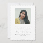 ブラックアスレピウスRN登録ナース卒業 案内状 (裏面)