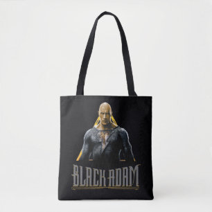 ブラックアダムキャラクターと名前グラフィック トートバッグ