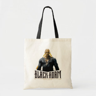 ブラックアダムキャラクターと名前グラフィック トートバッグ