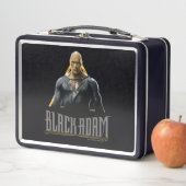 ブラックアダムキャラクターと名前グラフィック メタルランチボックス (インサイチュ)