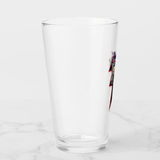 ブラックアダムグループ稲妻グラフィック タンブラーグラス (右)