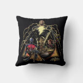 ブラックアダム三角形グループグラフィック クッション (裏面)