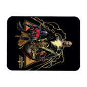 ブラックアダム三角形グループグラフィック マグネット (横)