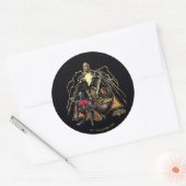 ブラックアダム三角形グループグラフィック ラウンドシール (封筒)