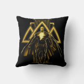 ブラックアダム三角柱グラフィック クッション (裏面)