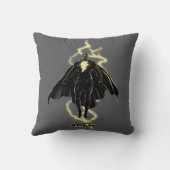 ブラックアダム稲妻シルエットグラフィック クッション (裏面)