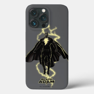 ブラックアダム稲妻シルエットグラフィック iPhone 13 PROケース