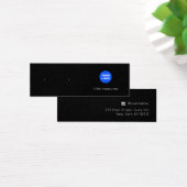 ブラックアドロゴスタッドイヤリングディスプレイカード (デスク)