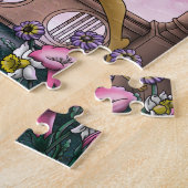 ブラックアニメフェアリー ジグソーパズル (側面)