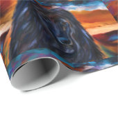 ブラックアフガンハウンド ラッピングペーパー (ロールコーナー)