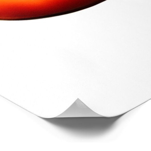 ブラックアフロウーマンウォーターポートレートI ポスター (角)