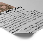 ブラックアメリカン歴史ポスター – フィリス・ウィートリー ポスター (角)