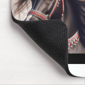 ブラックアラビアンウマ マウスパッド (コーナー)