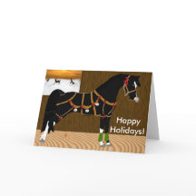 ブラックアラビアンホースクリスマス