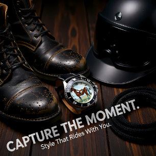 ブラックアラビアンホース 腕時計