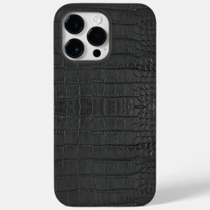 ブラックアリゲータテクスチャプリント Case-Mate iPhone 14 PRO MAXケース