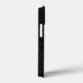 ブラックアリゲーター スキン柄 新作 Case-Mate iPhoneケース (裏面 / 右)