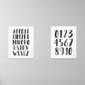 ブラックアルファベットと数字の教育教室 (正面)