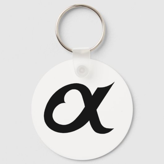 ブラックアルプス キーホルダー (正面)