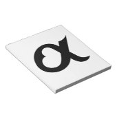 ブラックアルプス ノートパッド (アングル)