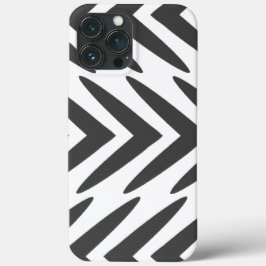 ブラックアローヘッズアフリカプリント iPhone 13 PRO MAXケース