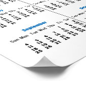 ブラックアンガスのイエローグラス2011の壁カレンダー ポスター (角)