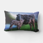 ブラックアンガスカウアンドカーフ ランバークッション (裏面)