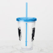 ブラックアンガスカウカートカーフ アクリルタンブラー (右)