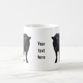 ブラックアンガスカウカートカーフ コーヒーマグカップ (中央)