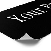 ブラックアンガスビーフファームブッチャおもしろいーカット ポスター (角)