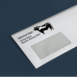 ブラックアンガスブル ラバースタンプ