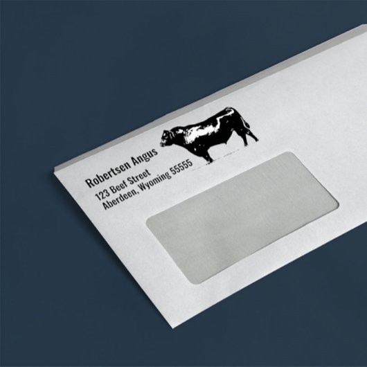 ブラックアンガスブル ラバースタンプ