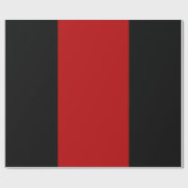 ブラックアンドガーネット・ギフトラップ ラッピングペーパー (フラット)